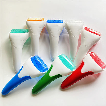 Ice massage roller for home use